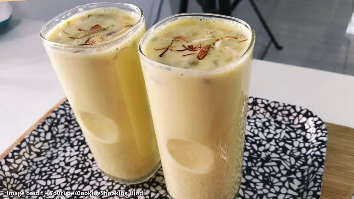 બદામ શેક બનાવવાની રીત - badam milkshake recipe in Gujarati