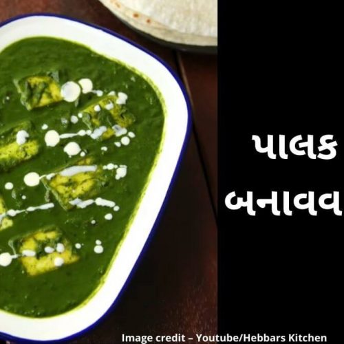 પાલક પનીર બનાવવાની રીત - palak paneer recipe in Gujarati - palak paneer banavani rit