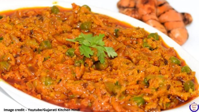 lili haldar nu shaak gujarati ma લીલી હળદર નુ શાક બનાવવાની રીત - લીલી હળદર ની રેસીપી - lili haldar nu shaak recipe in gujarati - lili haldar nu shaak banavani rit - lili haldar nu shaak banavani recipe - lili haldar nu shaak gujarati ma