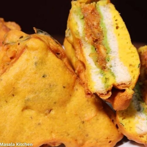 bread pakora recipe in gujarati - બ્રેડ પકોડા બનાવવાની રીત - બ્રેડ પકોડા બનાવવાની રીત બતાવો - bread pakoda banavani rit