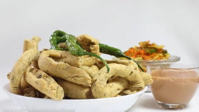 વણેલા ગાંઠીયા બનાવવાની રીત - vanela gathiya recipe in gujarati - વણેલા ગાંઠિયા રેસિપી - vanela gathiya banavani recipe - vanela gathiya banavani rit - વણેલા ગાંઠિયા ની રીત