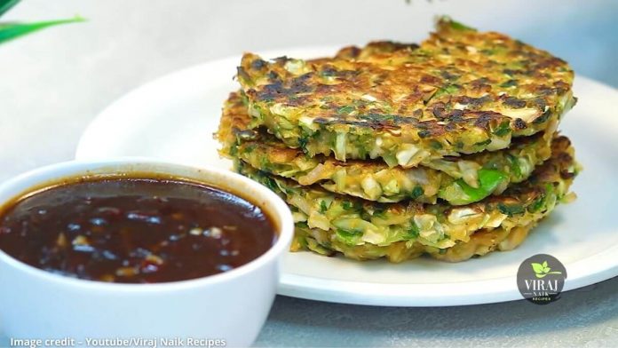 pankobi pen cake ane chili garlic dip banavani rit પાનકોબી પેનકેક બનાવવાની રીત - pankobi pen cake banavani rit - Pankobi pen cake recipe - ચીલી ગાર્લિક ડીપ બનાવવાની રીત - chili garlic dip banavani rit