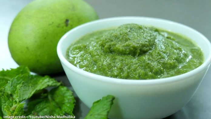 કાચી કેરી ની ચટણી - કાચી કેરી ની ચટણી બનાવવાની રીત - kachi keri ni chutney gujarati - kachi keri ni chatni banavani rit - kachi keri ni chatni recipe in gujarati language - kachi keri ni chutney recipe in gujarati language