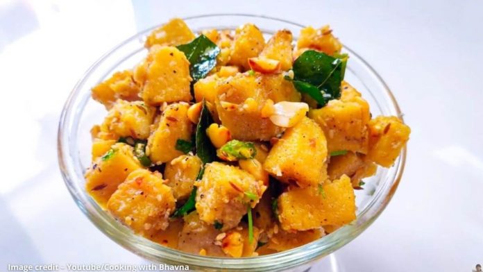 સુરણ નુ ફરાળી શાક બનાવવાની રીત - suran nu farali shaak banavani rit gujarati ma - ફરાળી સુરણ નુ શાક બનાવવાની રીત - farali suran nu shaak banavani rit - suran nu farali shaak recipe in gujarati