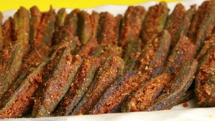 bharela bhinda nu shaak banavani rit ભરેલા ભીંડા બનાવવાની રીત - ભરેલા ભીંડા નું શાક બનાવવાની રીત - bharela bhinda nu shaak banavani rit - bharela bhinda recipe in gujarati - bharela bhinda nu shaak recipe - how to make bhinda batata nu shaak