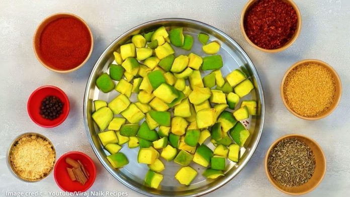 gol keri nu athanu recipe ગોળ કેરી નું અથાણું - ગોળ કેરી નું અથાણું બનાવવાની રીત - golkeri athanu recipe in gujarati - gol keri nu athanu recipe - gol keri nu athanu recipe in gujarati - gol keri nu athanu banavani rit