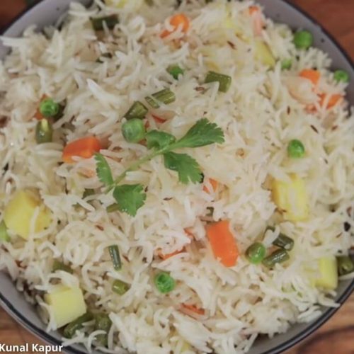 pulav recipe in gujarati - pulao banavani rit - veg pulav recipe in gujarati - પુલાવ બનાવવાની રીત - veg pulao banavani rit