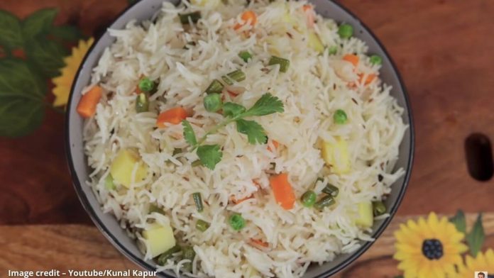 pulav recipe in gujarati - pulao banavani rit - veg pulav recipe in gujarati - પુલાવ બનાવવાની રીત - veg pulao banavani rit