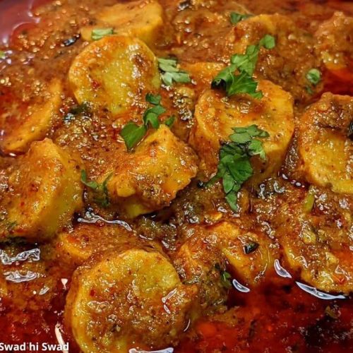 gatta nu shaak - gatta nu shaak recipe - gatta nu shaak recipe in gujarati - gatta nu shaak banavani rit - ગટ્ટા બનાવવાની રીત - ગટ્ટાનું શાક બનાવવાની રીત - rajasthani gatta nu shaak recipe