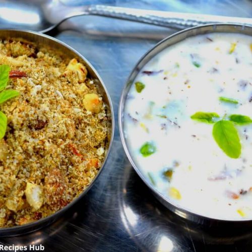 પંજરી બનાવવાની રીત - panjiri banavani rit - panchamrut banavani rit - panchamrut recipe in gujarati - panjiri recipe in gujarati - પંચામૃત બનાવવાની રીત