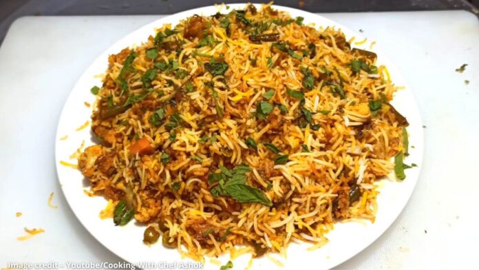વેજ બિરયાની બનાવવાની રીત - veg biryani recipe in gujarati - veg biryani banavani rit - veg dum biryani banavani rit - veg dum biryani recipe in gujarati - વેજ દમ બિરયાની બનાવવાની રીત