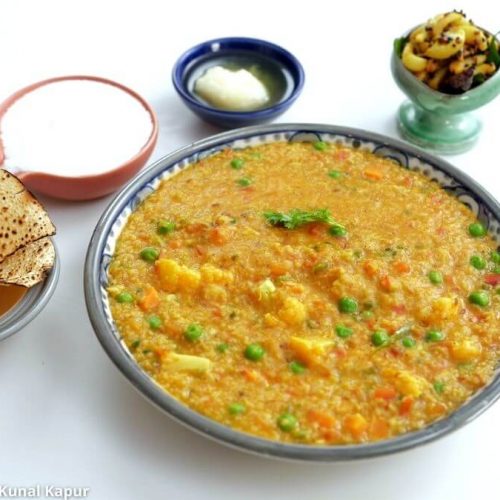 દલીયા ખીચડી બનાવવાની રીત - daliya khichadi banavani rit - daliya khichadi banavani recipe - daliya khichadi banavani rit gujarati ma - dalia khichdi recipe in gujarati language