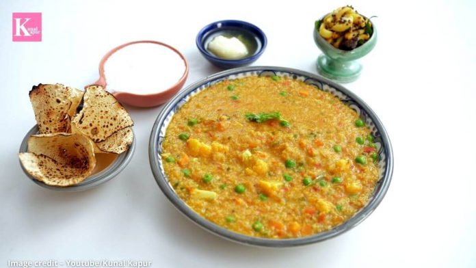 દલીયા ખીચડી બનાવવાની રીત - daliya khichadi banavani rit - daliya khichadi banavani recipe - daliya khichadi banavani rit gujarati ma - dalia khichdi recipe in gujarati language