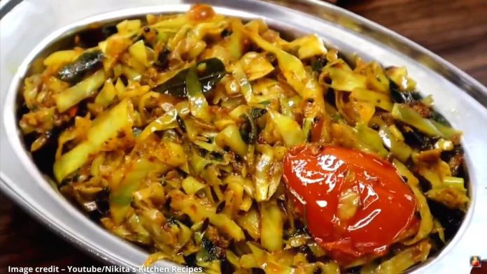 પાન કોબી નું શાક - પાન કોબી નું શાક બનાવવાની રીત - pan kobi nu shaak - kobi nu shaak banavani recipe - kobi nu shaak recipe in gujarati - cabbage nu shaak recipe - cabbage nu shaak recipe video