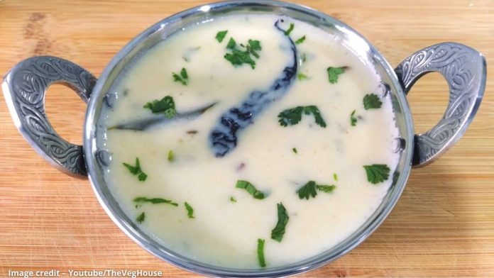 સફેદ કઢી બનાવવાની રીત - safed kadhi banavani rit - safed kadhi recipe in gujarati