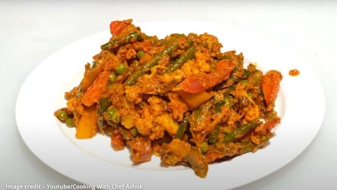 વેજ કડાઈ બનાવવાની રીત - veg kadai banavani rit - veg kadai recipe in gujarati - veg kadai recipe - veg kadai banavani recipe gujarati ma - વેજ કડાઈ