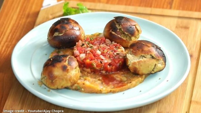 લીટી ચોખા બનાવવાની રીત - litti chokha recipe in gujarati - litti chokha banavani rit - litti chokha banavani recipe - લીટી ચોખા - litti chokha