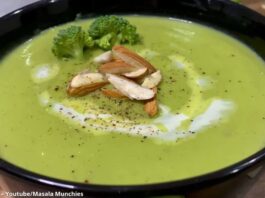 બ્રોકલી સૂપ - Broccoli nu soup - broccoli nu soup recipe - બ્રોકલી બદામ સૂપ - Broccoli badam soup - બ્રોકલી સૂપ બનાવવાની રીત - broccoli nu soup banavani rit - broccoli nu soup recipe in gujarati - બ્રોકલી બદામ સૂપ બનાવવાની રીત - Broccoli badam soup banavani rit