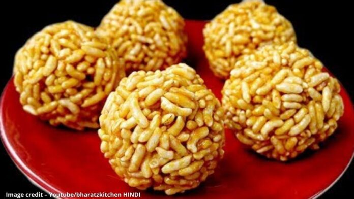 મમરા ના લાડવા - મમરાના લાડવા - mamra na ladoo - mamra na ladva - mamra na ladu - mamra laddu recipe - મમરાના લાડુ બનાવવાની રીત - mamra na ladoo banavani rit - mamra na ladoo recipe in gujarati - mamra laddu recipe in gujarati - મમરા ના લાડવા બનાવવાની રીત - mamra laddu banavani rit - mamra na ladva banavani recipe