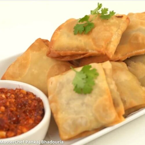 ચાઇનીઝ સમોસા - chinese samosa recipe - chinese samosa recipe gujarati - chinese samosa banavani rit