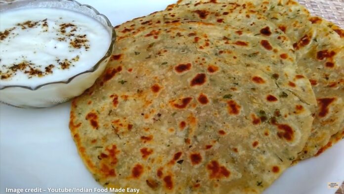 શિંગોડા ના લોટ ના પરોઠા બનાવવાની રીત - singoda na lot na paratha banavani rit - singoda na lot na paratha recipe in gujarati - શિંગોડા ના લોટ ના પરોઠા - singoda na lot na paratha - singoda na lot na paratha recipe