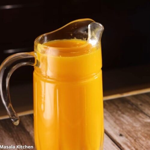 મેંગો ફ્રુટી બનાવવાની રીત - mango frooti banavani rit - mango frooti recipe in gujarati