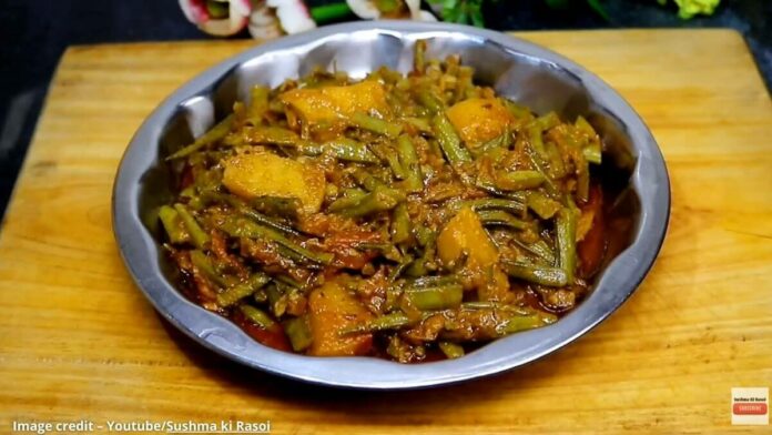 ગુવાર નું શાક - guvar nu shaak - ગુવાર નું શાક બનાવવાની રીત - guvar nu shaak banavani rit - guvar nu shaak recipe - guvar nu shaak recipe in gujarati