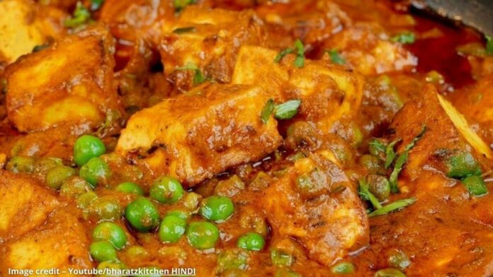 મટર પનીર - મટર પનીર ની રીત - matar paneer nu shaak - matar paneer nu shaak banavani rit - matar paneer recipe in gujarati