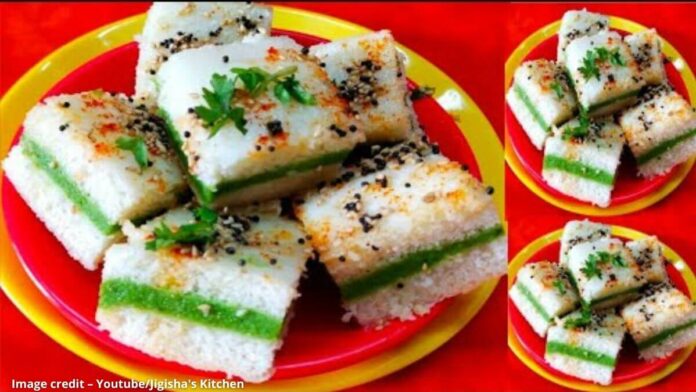 અમદાવાદ ના ફેમસ સેન્ડવીચ ઢોકળા - Ahmedabad na famous sandwich dhokla - અમદાવાદ ના ફેમસ સેન્ડવીચ ઢોકળા બનાવવાની રીત - Ahmedabad na famous sandwich dhokla banavani rit