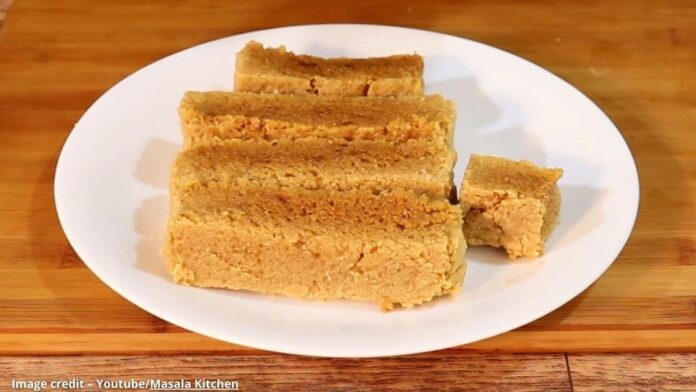 મિલ્ક કેક - મિલ્ક કેક બનાવવાની રીત - milk cake in gujarati - milk cake banavani rit