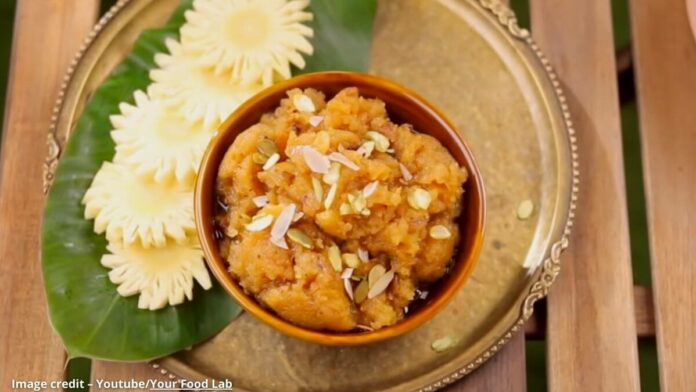 પાયનેપલ શીરો - Pineapple shiro - પાયનેપલ શીરો બનાવવાની રીત - Pineapple shiro banavani rit - Pineapple shiro recipe in gujaarti