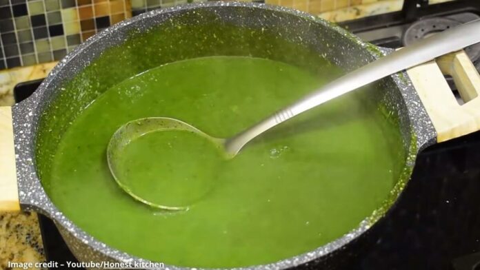palak nu soup - પાલક નું સૂપ - palak nu soup banavani rit - પાલક નું સૂપ બનાવવાની રીત - palak soup recipe in gujarati
