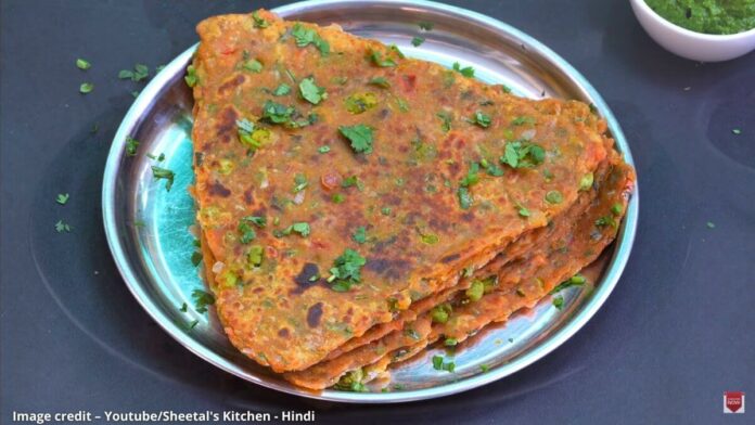 પાઉંભાજી પરોઠા - Pavbhaji parotha - પાઉંભાજી પરોઠા બનાવવાની રીત - Pavbhaji parotha banavani rit