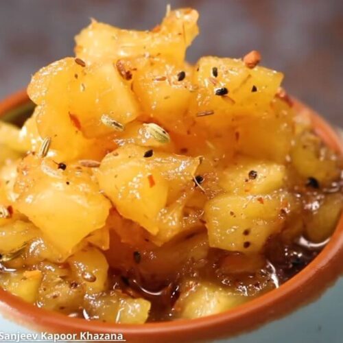 પાઈનેપલ ચટણી - Pineapple Chutney - અનાનસ ની ચટણી - Anaanas ni chutney - પાઈનેપલ ચટણી બનાવવાની રીત - Pineapple Chutney banavani rit