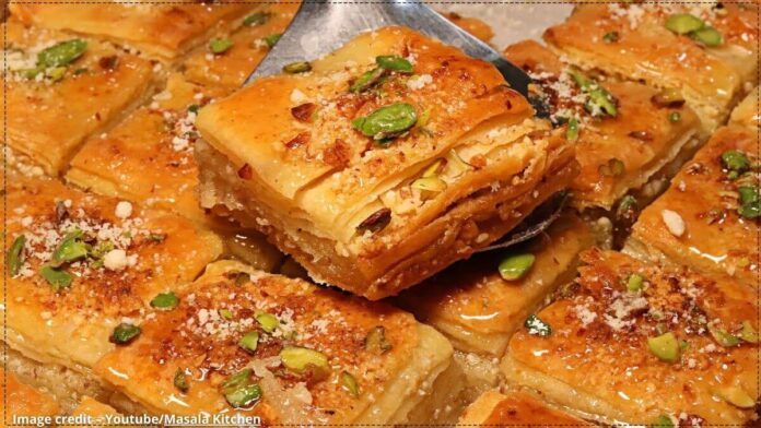 બક્લાવા - બક્લાવા બનાવવાની રીત - baklava banavani rit - baklava recipe in gujarati