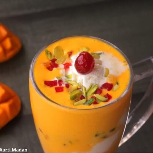 મેંગો શેક - મેંગો શેક બનાવવાની રીત - mango shake - mango shake banavani rit - mango shake recipe in gujarati