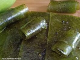 કાચી કેરી નો આમ પાપડ - Kachi keri no aam papad - કાચી કેરી નો આમ પાપડ બનાવવાની રીત - Kachi keri no aam papad banavani rit - Kachi keri no aam papad recipe in gujarati