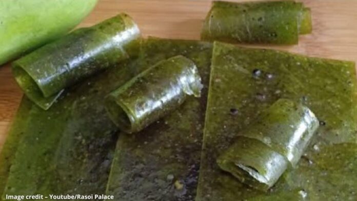 કાચી કેરી નો આમ પાપડ - Kachi keri no aam papad - કાચી કેરી નો આમ પાપડ બનાવવાની રીત - Kachi keri no aam papad banavani rit - Kachi keri no aam papad recipe in gujarati