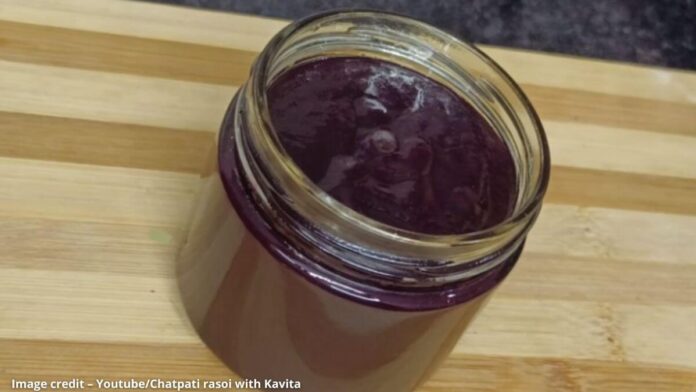 કાળી દ્રાક્ષ નો જામ - Kali drax no jam - કાળી દ્રાક્ષ નો જામ બનાવવાની રીત - Kali drax no jam banavani rit - Kali drax jam recipe in Gujarati