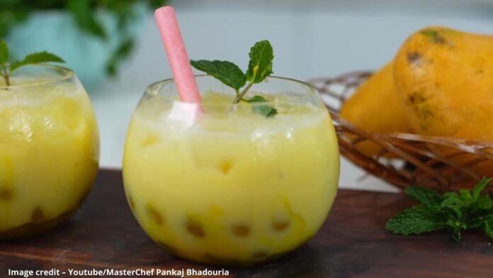 Mango Boba Drink મેંગો બોબા ડ્રીંક - Mango Boba Drink - મેંગો બોબા ડ્રીંક બનાવવાની રીત - Mango Boba Drink banavani rit