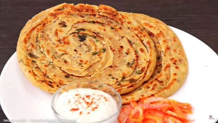 ગાર્લિક લચ્છા પરોઠા - Garlic Laccha Parotha - ગાર્લિક લચ્છા પરોઠા બનાવવાની રીત - Garlic Laccha Parotha banavani rit - Garlic Laccha Parotha recipe