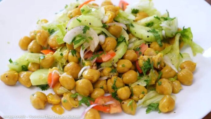 કબૂલી ચણા નો સલાડ - Kabuli chana no salad - કબૂલી ચણા નો સલાડ બનાવવાની રીત - Kabuli chana no salad banavani rit - Kabuli chana no salad recipe