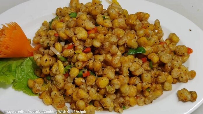 કોર્ન ચાટ - Corn chaat - કોર્ન ચાટ બનાવવાની રીત - Corn chaat banavani rit
