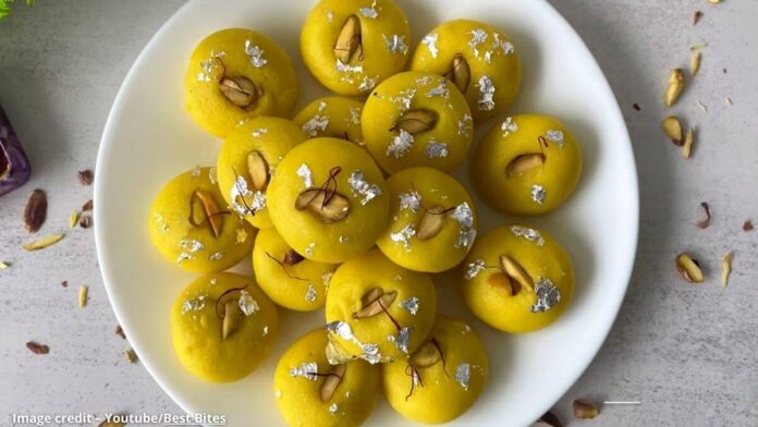 કેસર મલાઈ પેંડા - Kesar malai penda - કેસર મલાઈ પેંડા બનાવવાની રીત - Kesar malai penda banavani rit