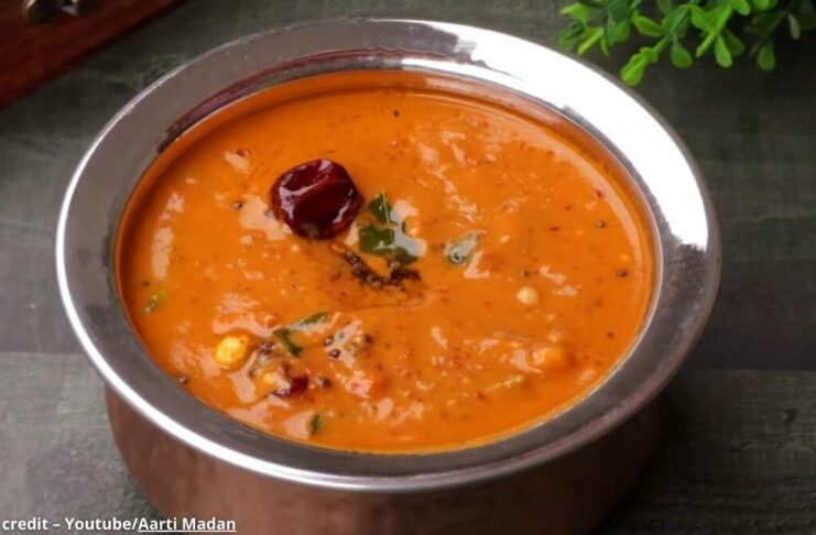 સાઉથ ઇન્ડિયન રેડ ચટણી - South indian red Chutney - સાઉથ ઇન્ડિયન રેડ ચટણી બનાવવાની રેસીપી - South indian red Chutney banavani recipe