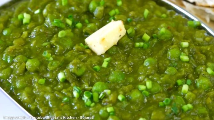 Green pavbhaji - ગ્રીન પાઉંભાજી