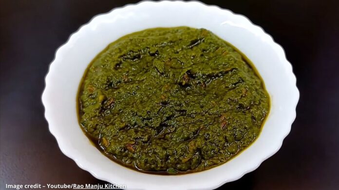 મૂળા ના પાંદ ની ચટણી - Mula na pand ni chatni