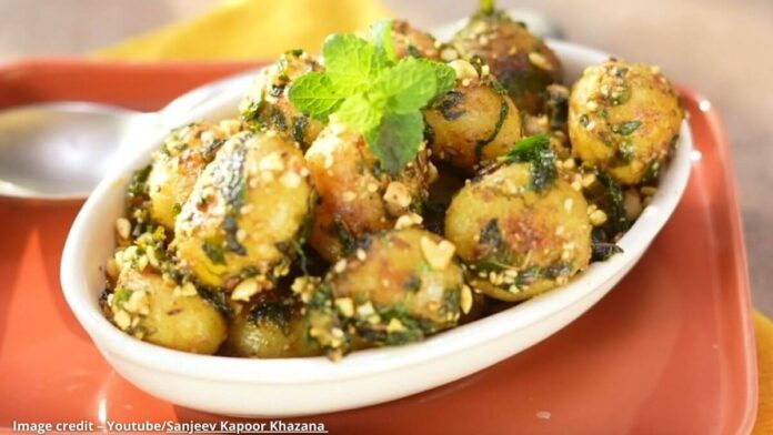 Pudina Aloo Pudina Aloo - ફુદીના આલું - Pudina Aloo banavani recipe - ફુદીના આલું બનાવવાની રેસીપી