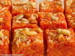 Gajar ni barfi - ગાજર ની બરફી