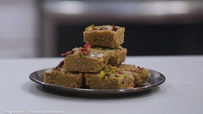 Juvar na lot ni barfi - જુવાર ના લોટ ની બરફી